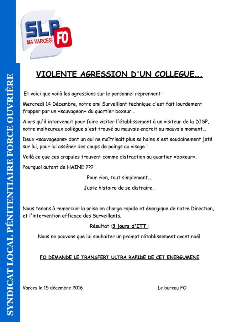 agression Grenoble